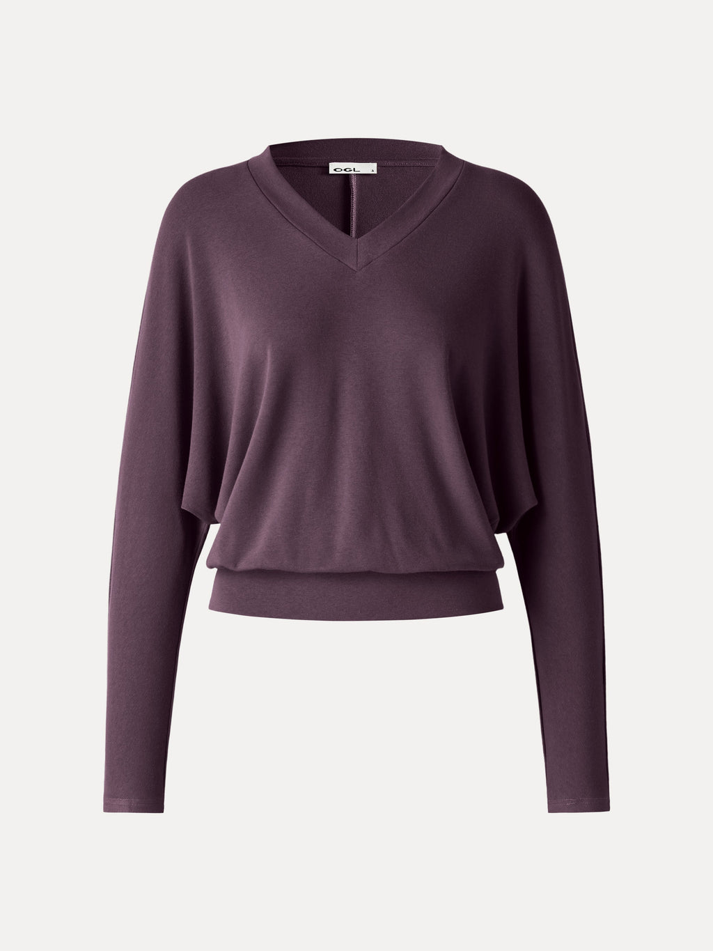 ProWarm V-Neck Long Sleeve Banded Hem Top