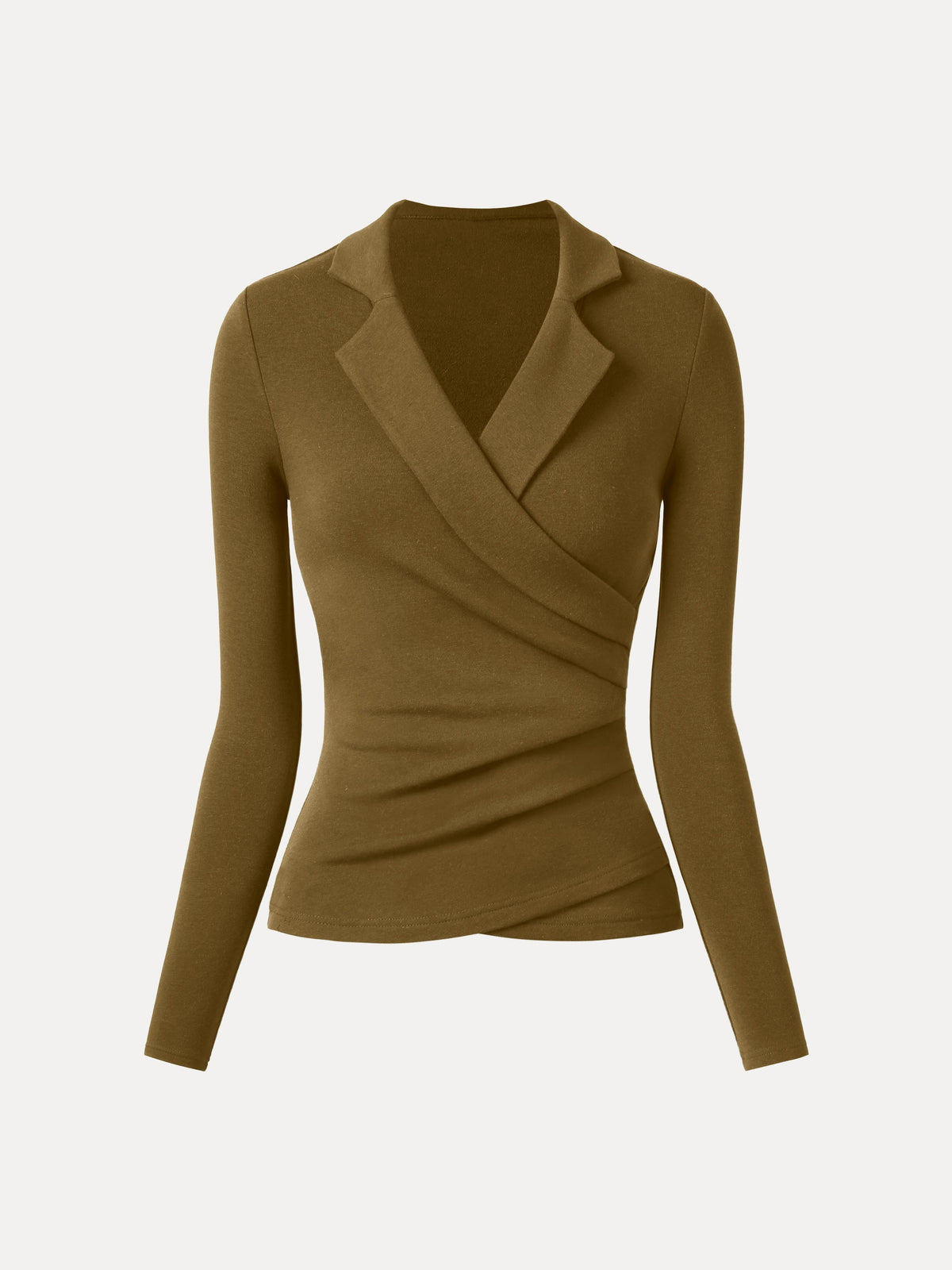 ProWarm Collared Surplice Top