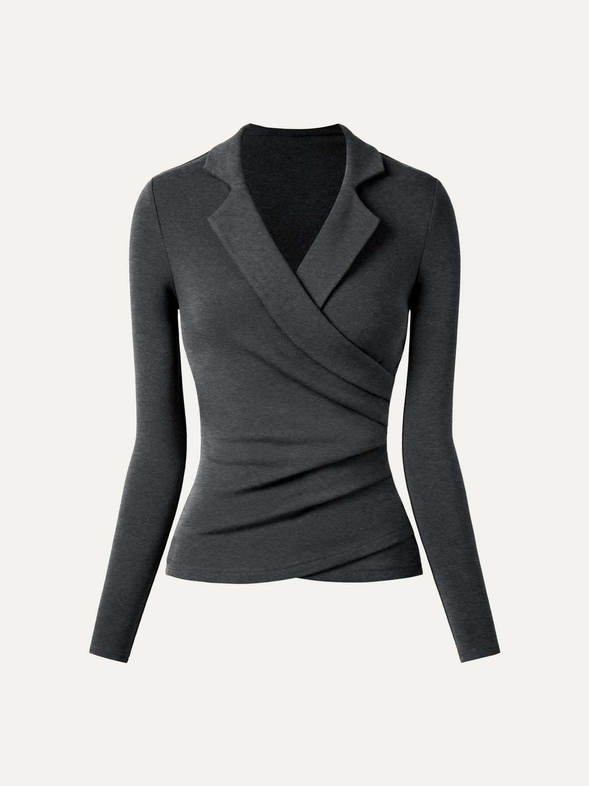 ProWarm Collared Surplice Top