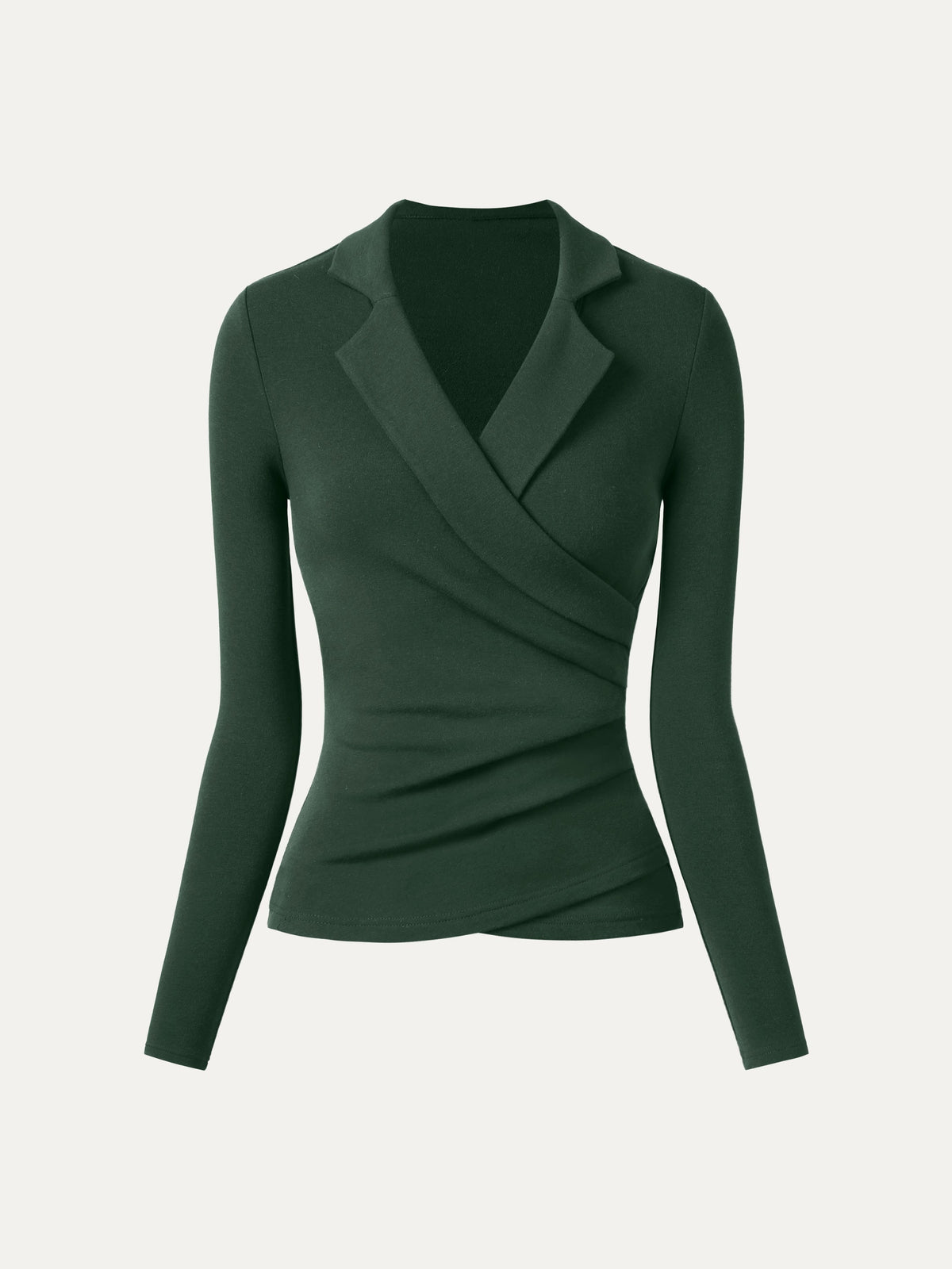 ProWarm Collared Surplice Top