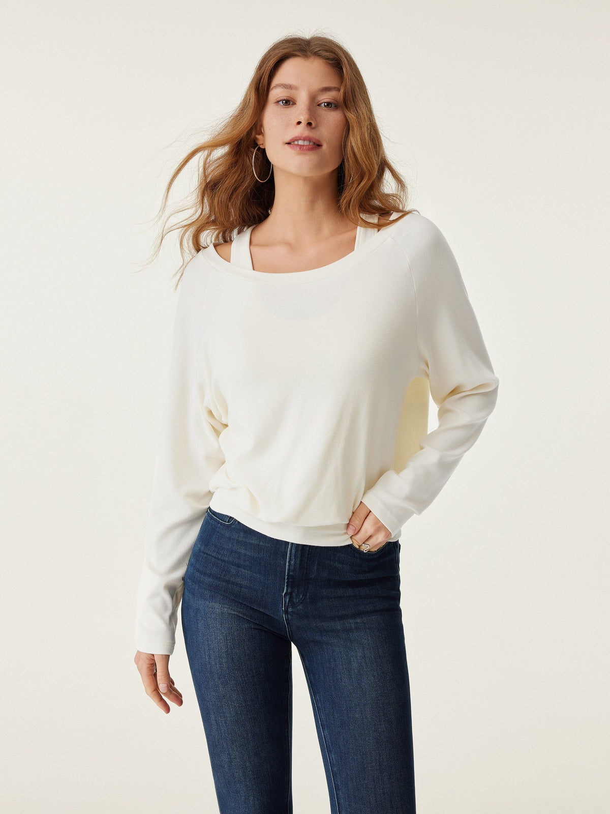 LiteWarm Multi-Wear Layering Built-In Bra Top