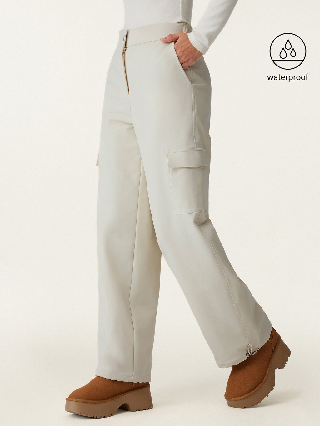 Waterproof Fleece Cargo Pant