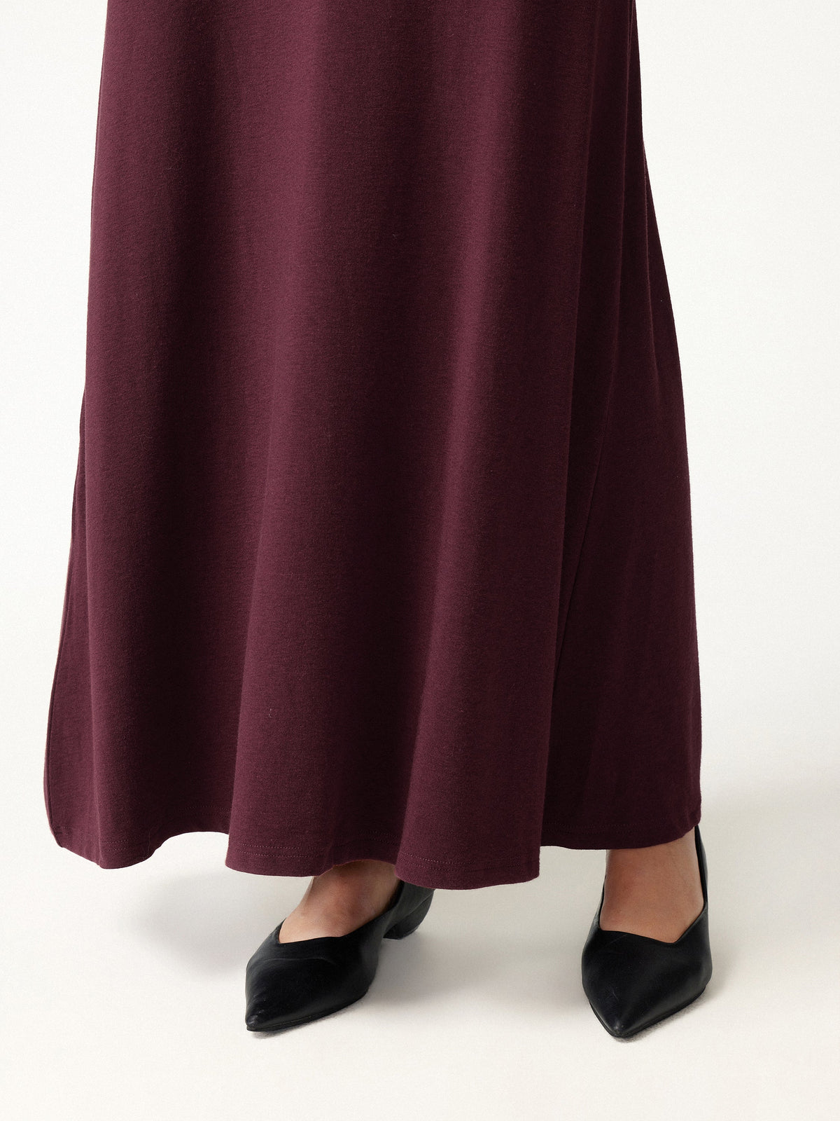 LiteWarm High-Rise A-Line Maxi Skirt
