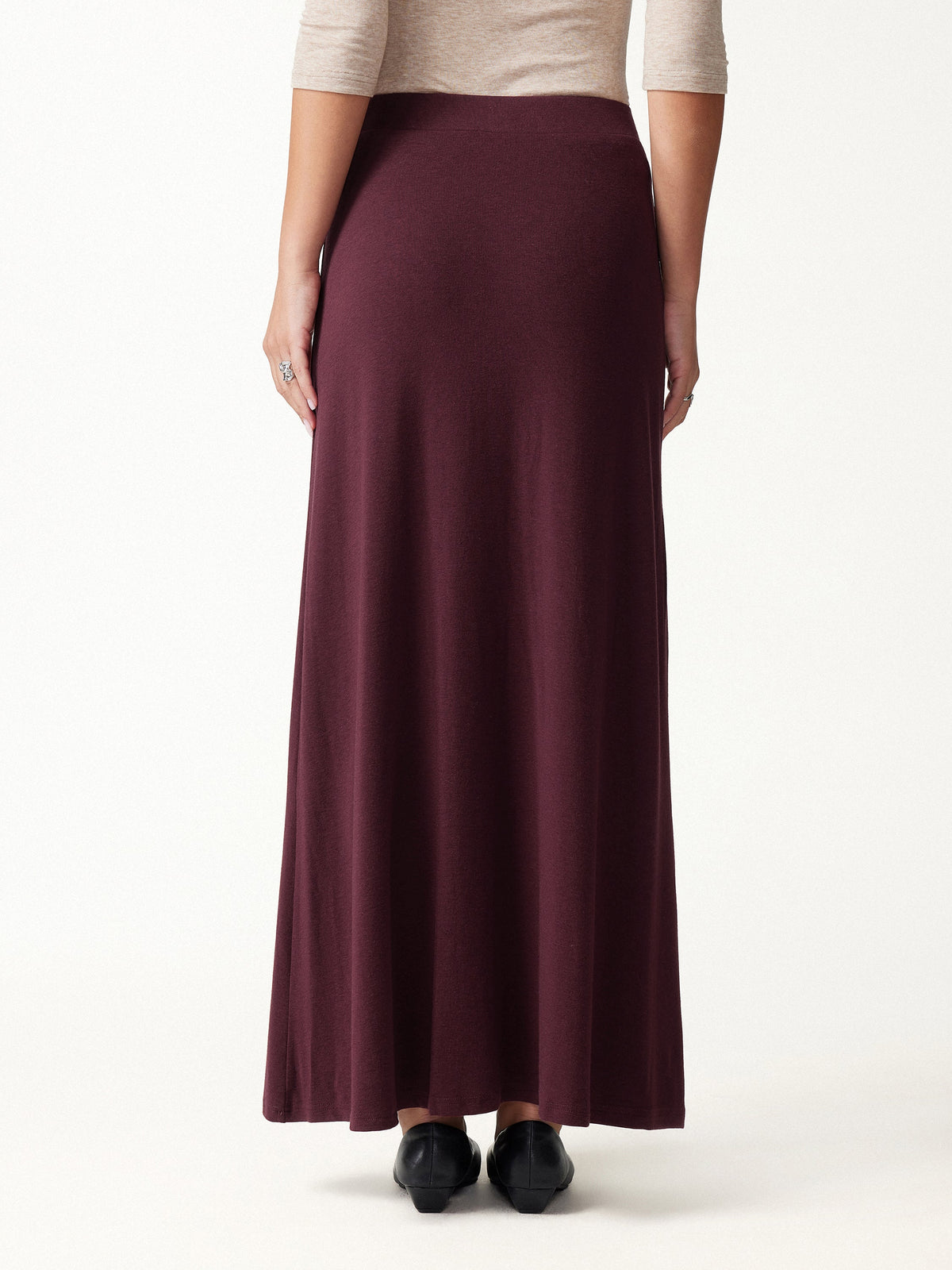 LiteWarm High-Rise A-Line Maxi Skirt