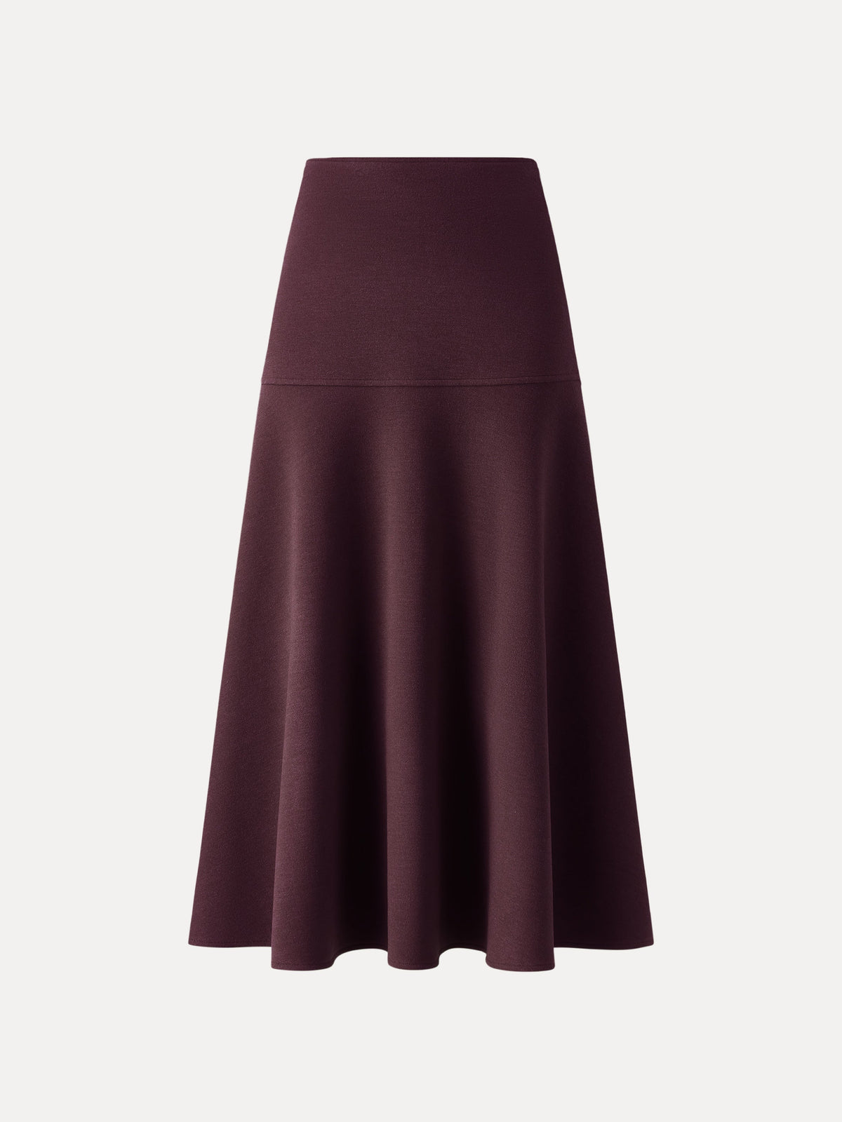 FuzzLuxe Mid-Rise Circle Midi Skirt