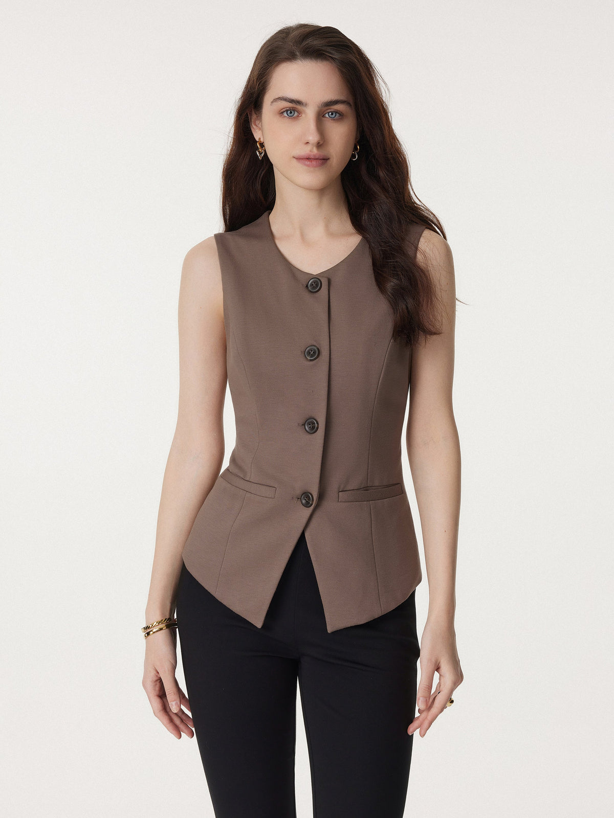 Office Staple Waistcoat with Pockets