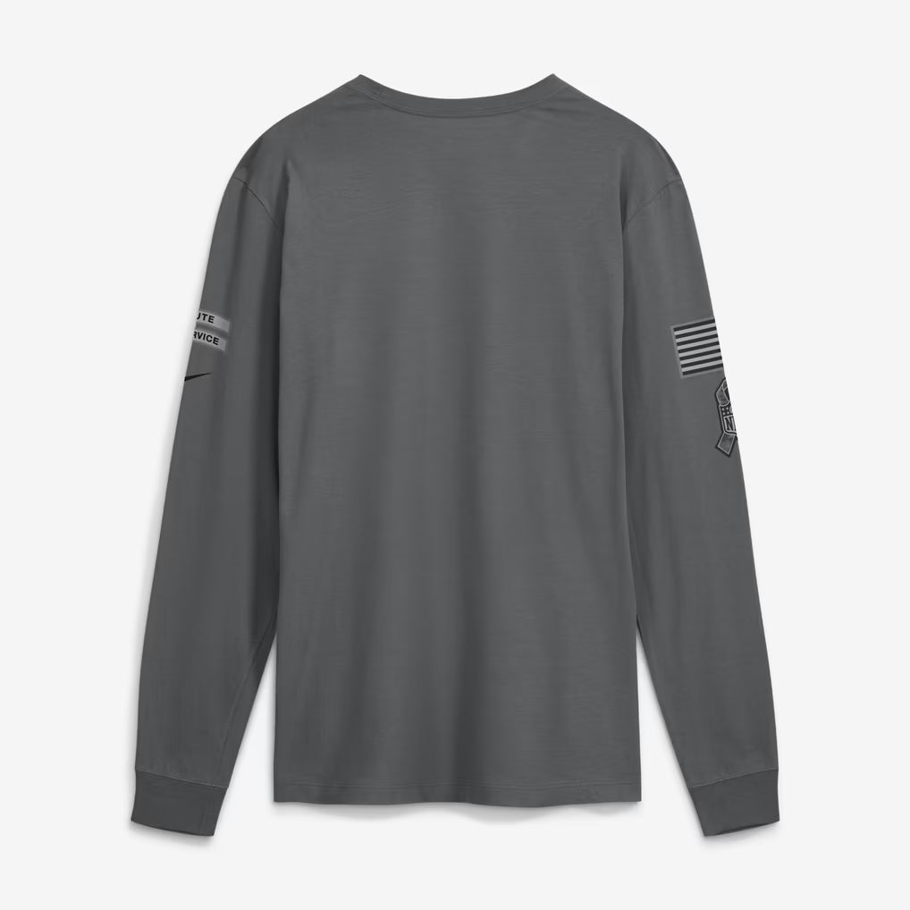 San Francisco 49ers Nike 2026 Salute to Service Long Sleeve T-Shirt - Gray