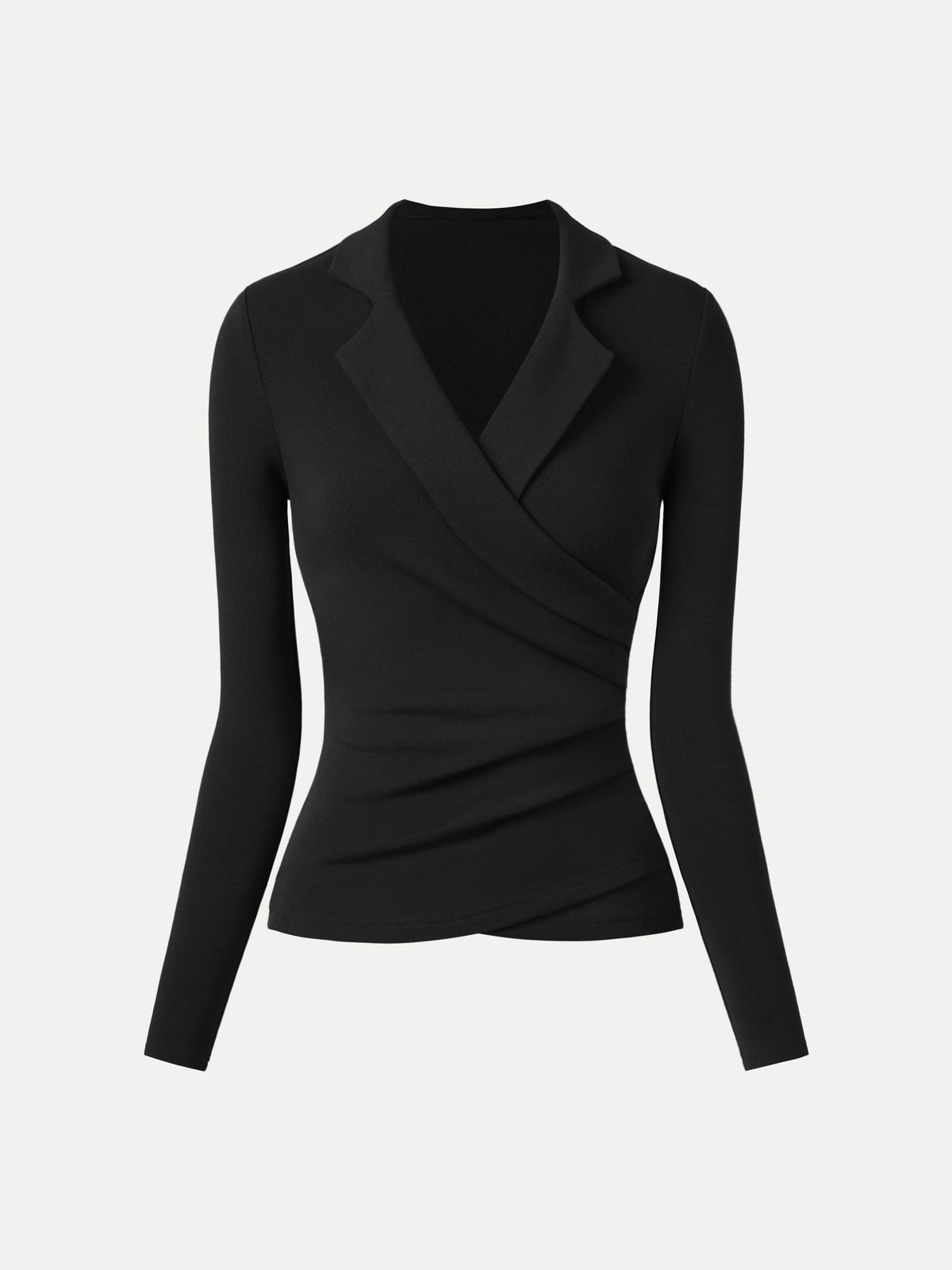 ProWarm Collared Surplice Top