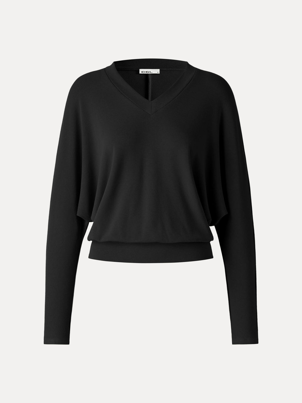 ProWarm V-Neck Long Sleeve Banded Hem Top