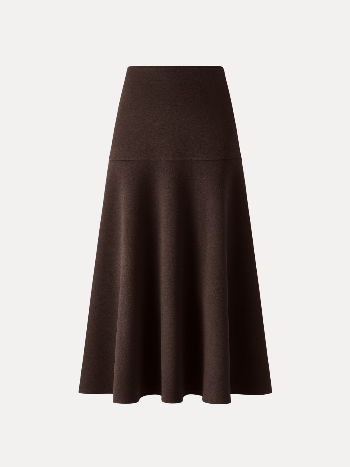 FuzzLuxe Mid-Rise Circle Midi Skirt