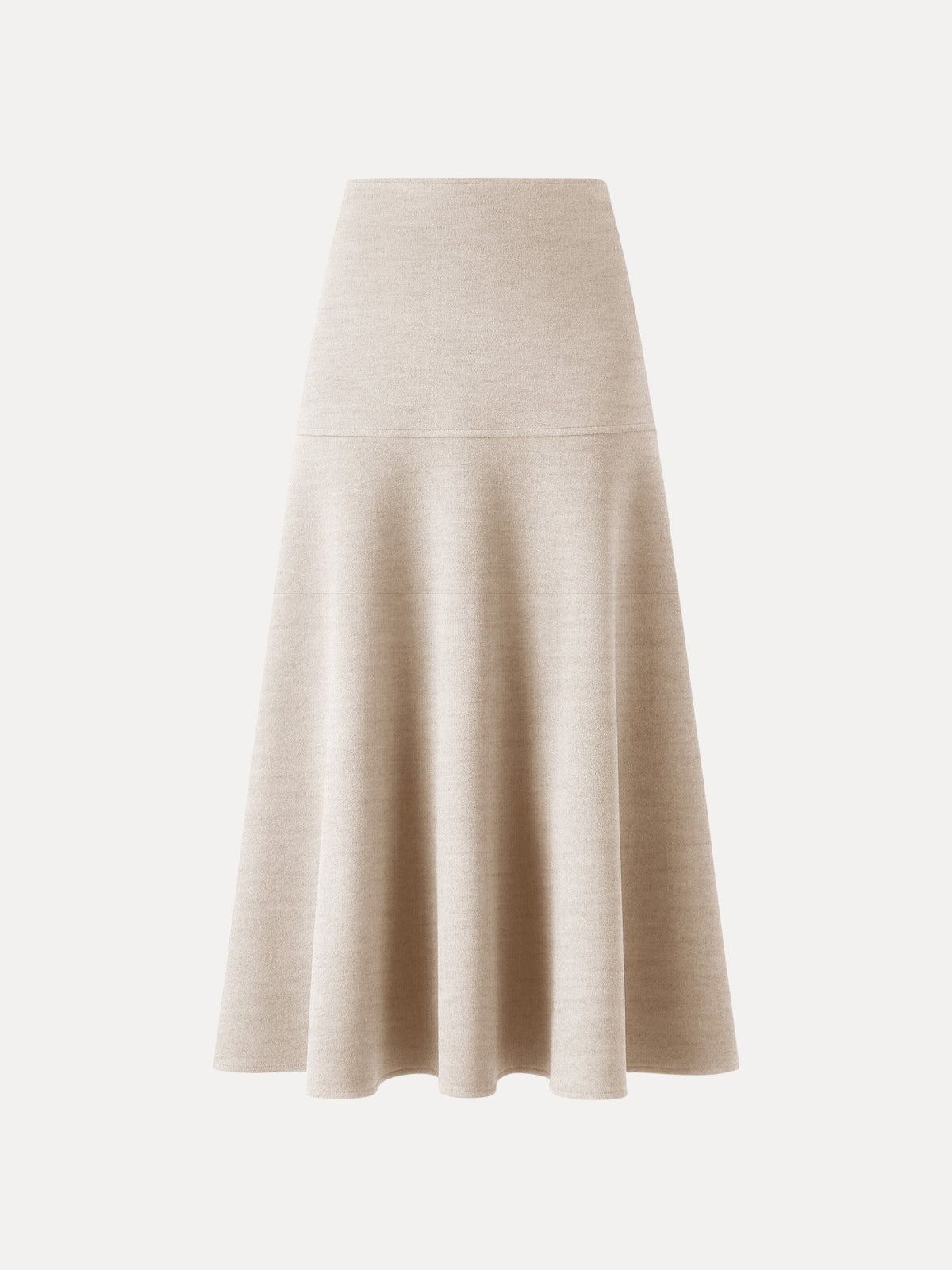 FuzzLuxe Mid-Rise Circle Midi Skirt
