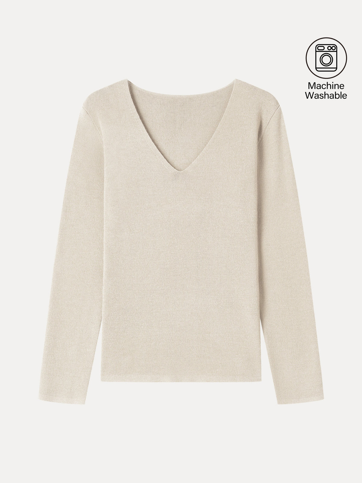 The Everyday V-Neck Merino-Blend Sweater