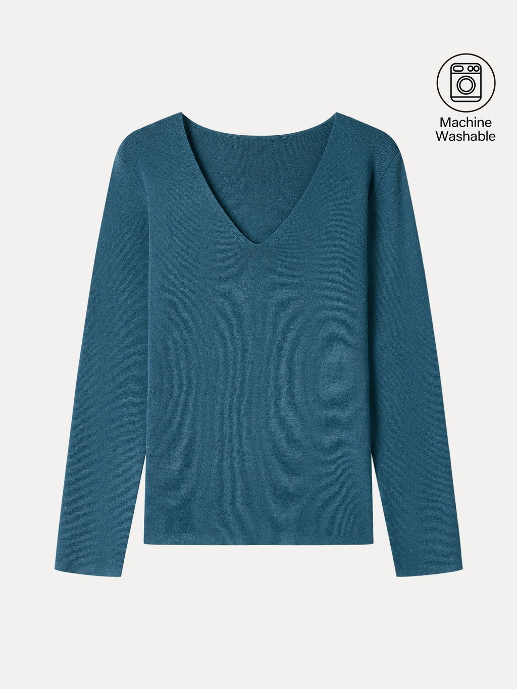 The Everyday V-Neck Merino-Blend Sweater
