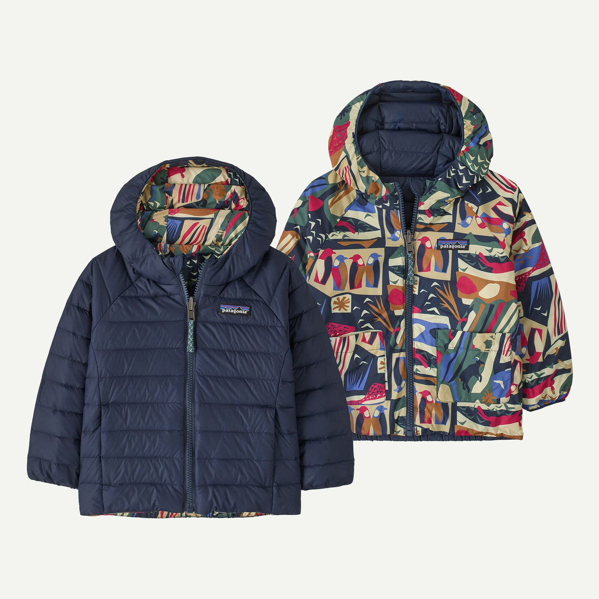 Baby Reversible Down Sweater™ Hoody