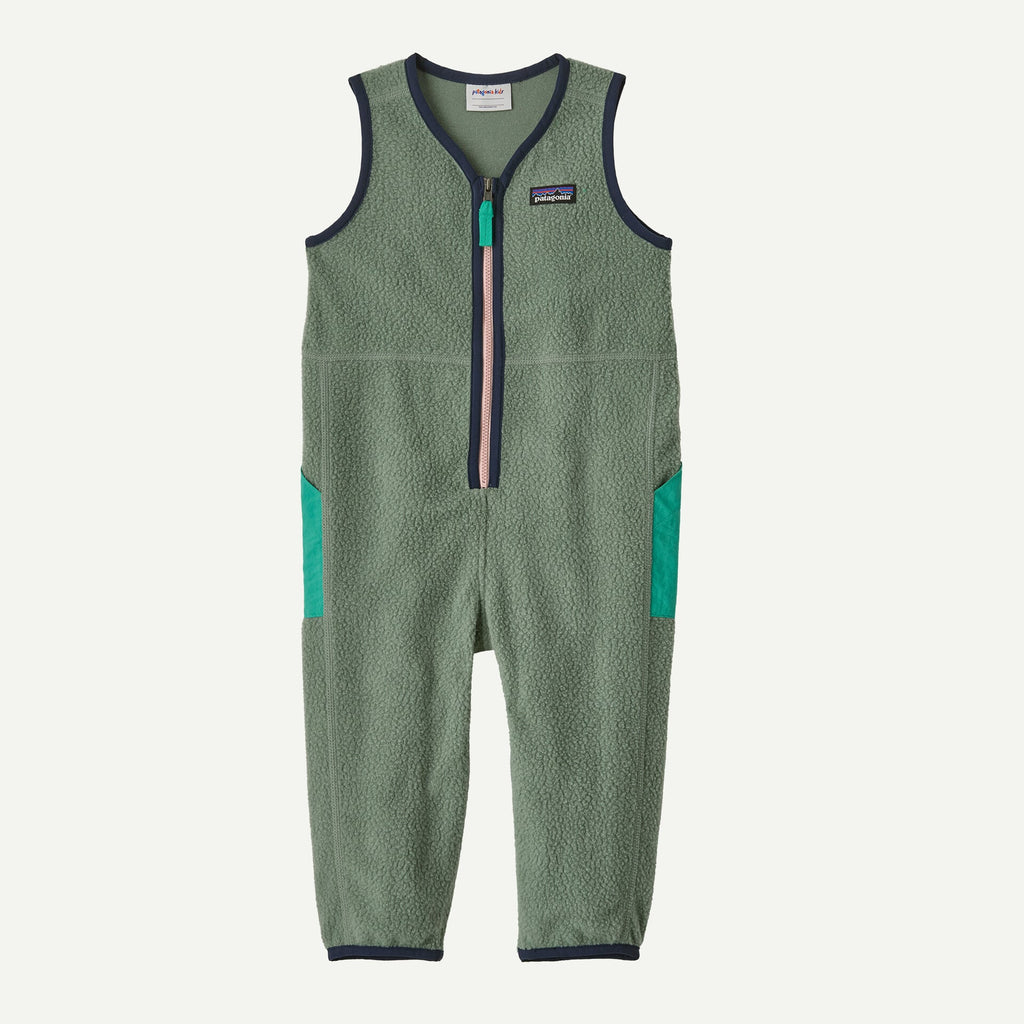 Baby Shearling Overalls