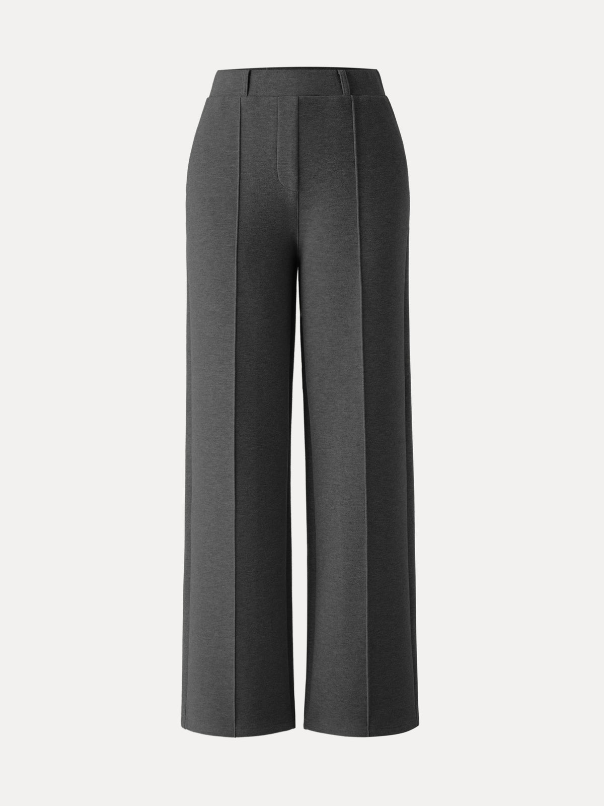 High Waisted Warm Straight Leg Pull On Pant