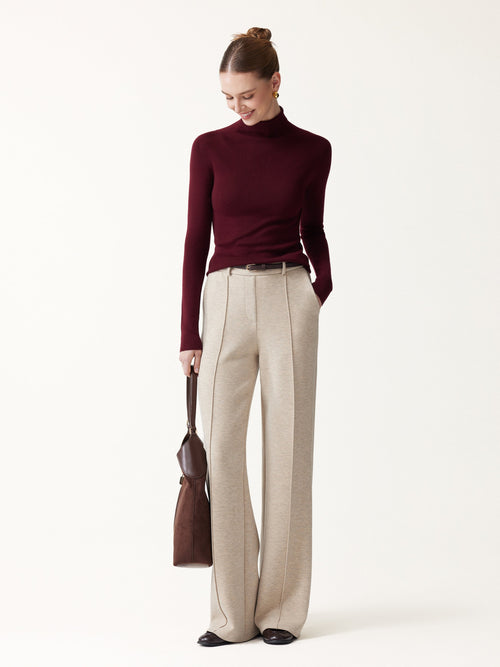 100% Merino Wool Turtleneck Sweater