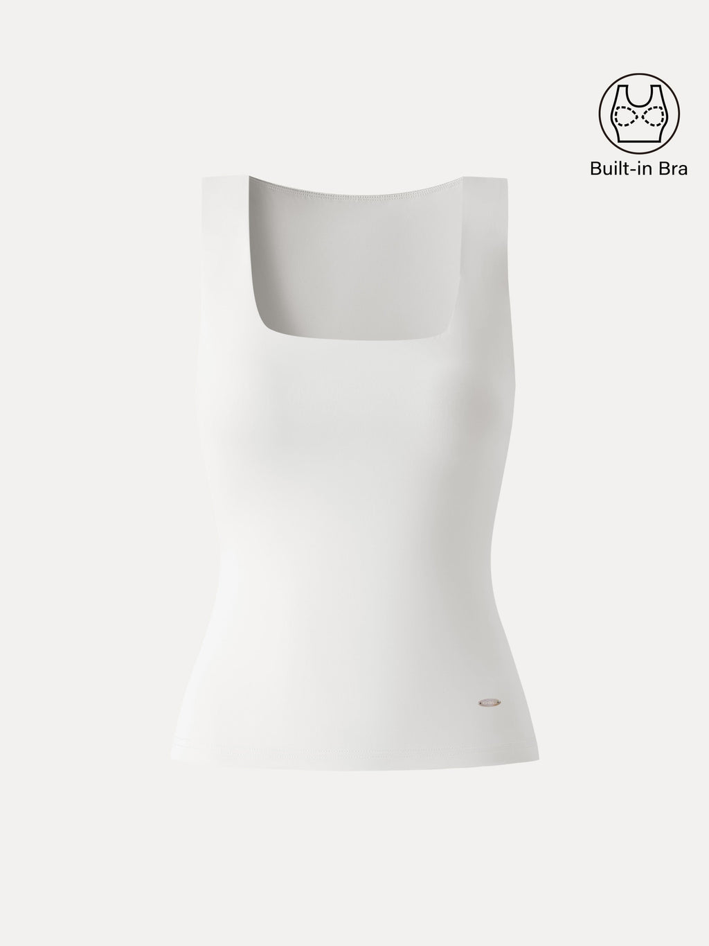 Back Smoothing Cooling Essential Summer Bandless Built-In Bra Tank 2.0