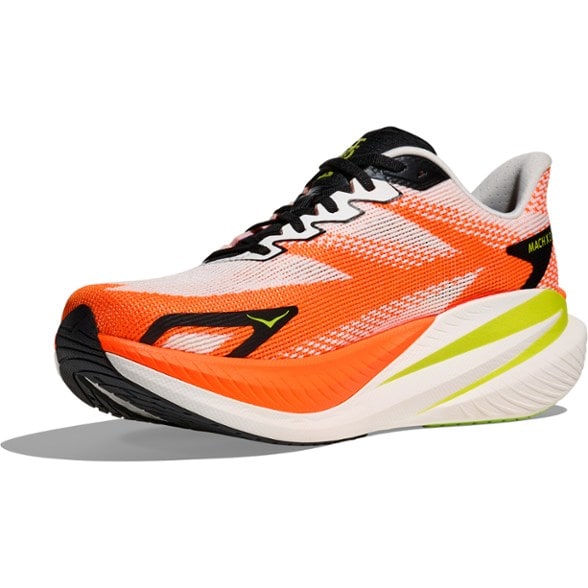 Detail Image of color White/Neon Tangerine
