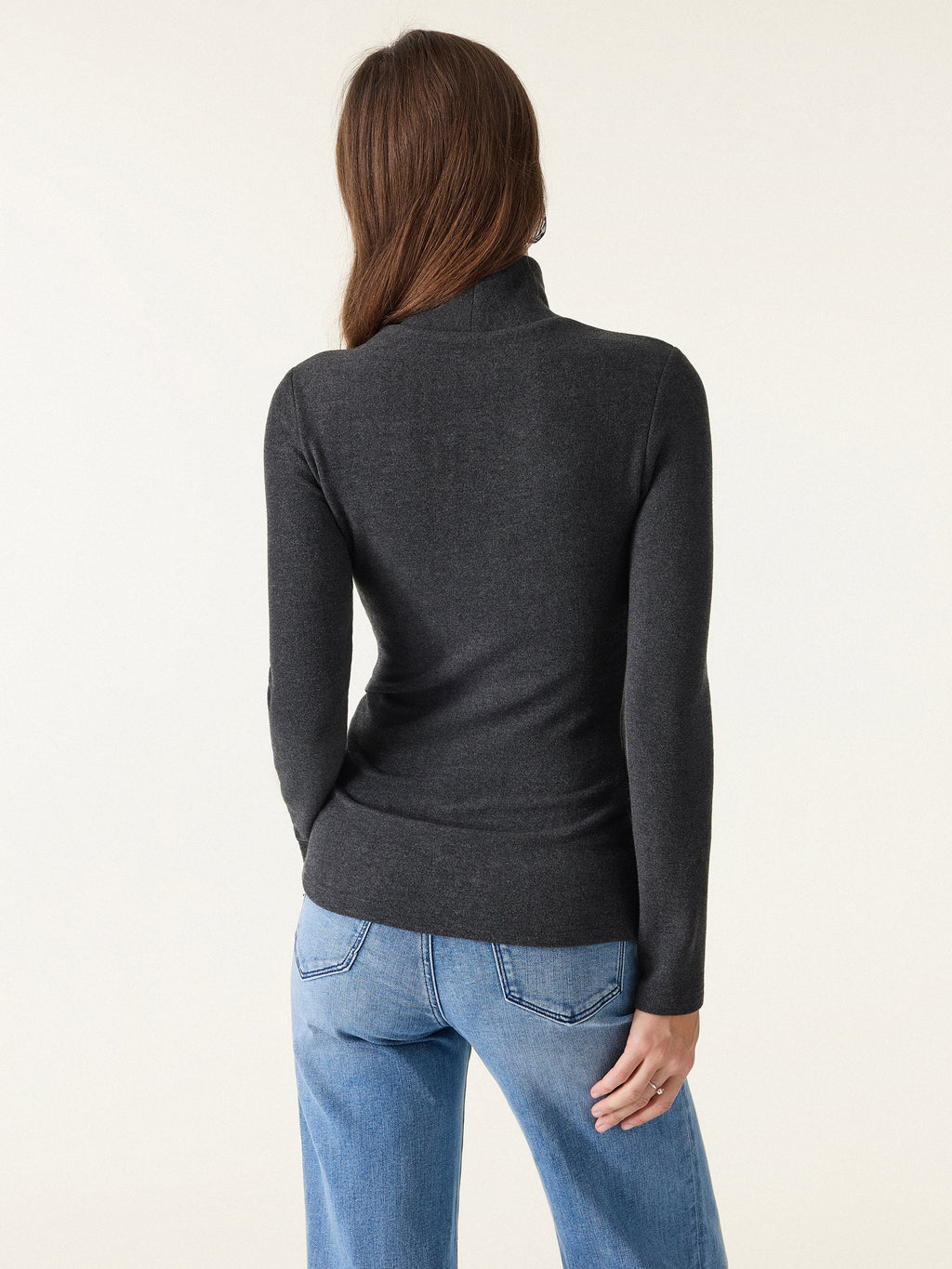 MaxWarm Turtleneck Long Sleeve Built-In Bra Top 3.0