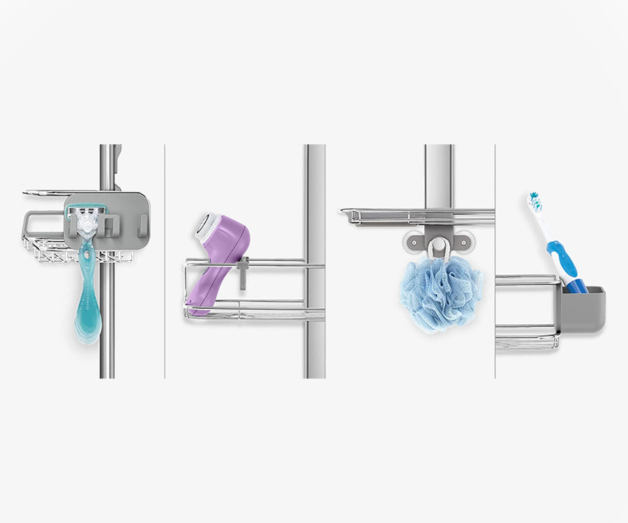 Large Adjustable Shower Caddy feature