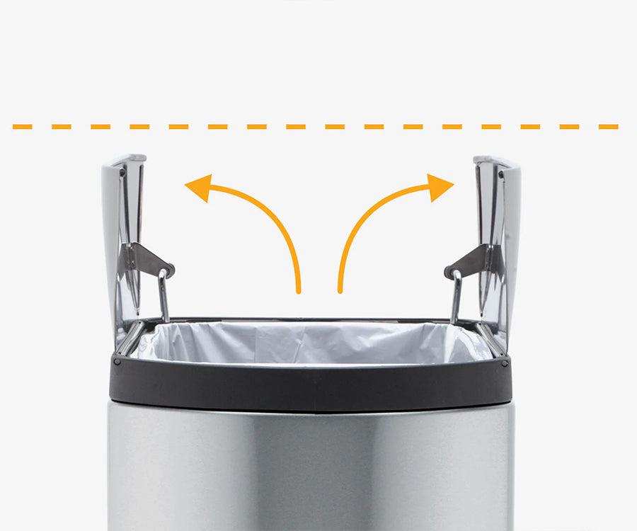 18L Butterfly Step Can feature