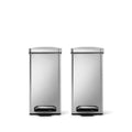 10L Profile Step Can, 2-Pack