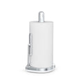 Paper Towel Pump Brushed with White Trim [Club Sku]