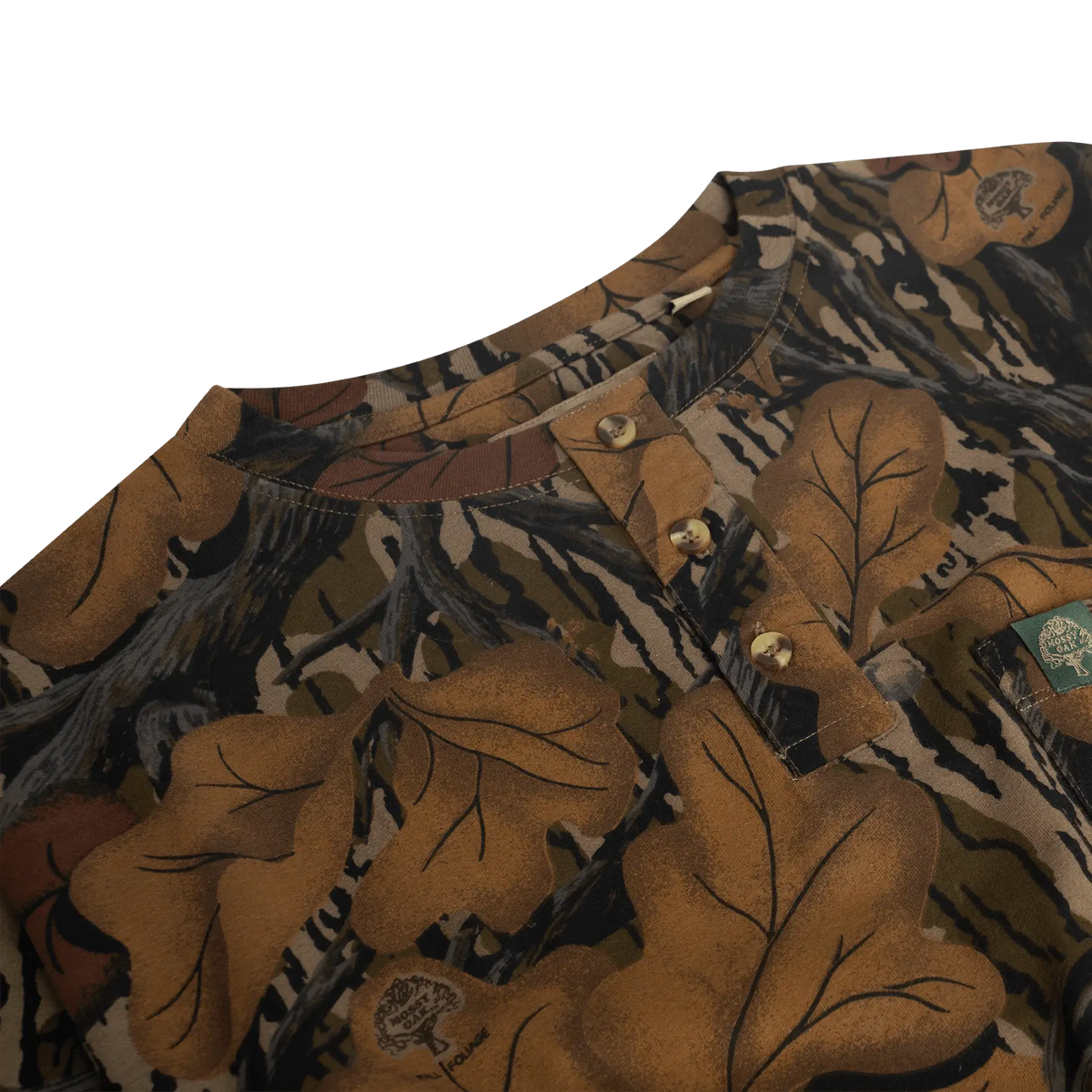 Cottrell Camp Henley Long Sleeve