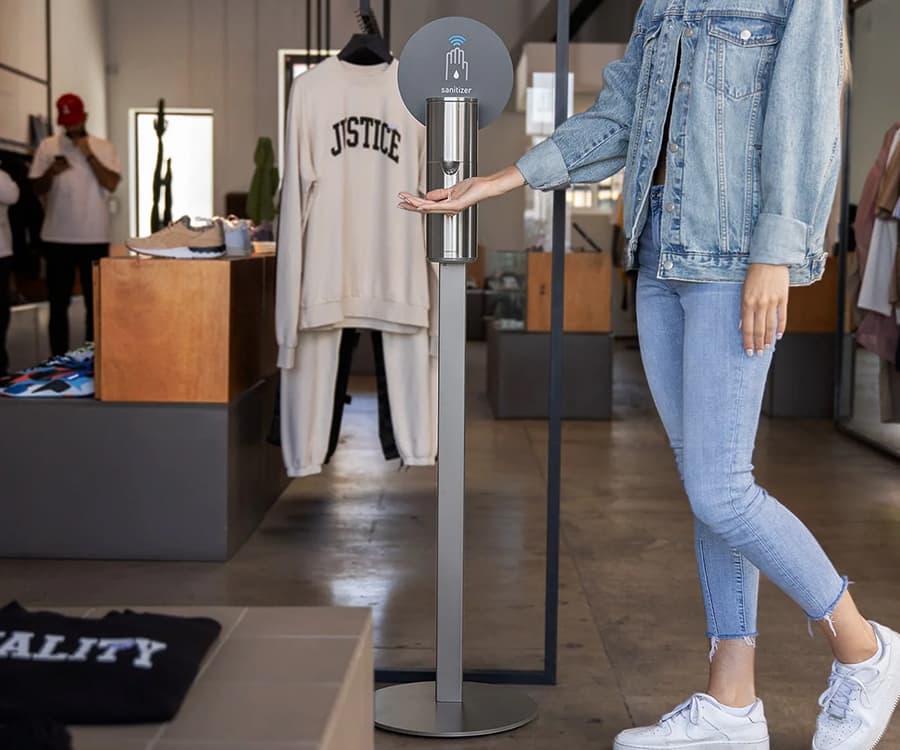 Sensor Pump Max Stand feature