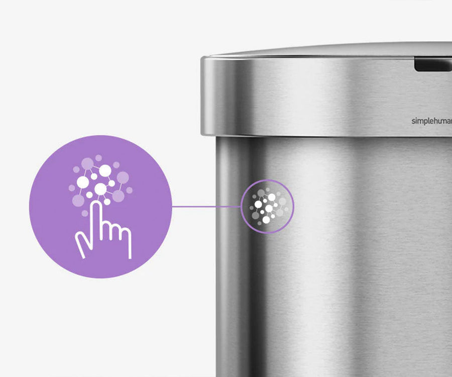 45L Semi-Round Sensor Can + 4.5L Round Step Can feature