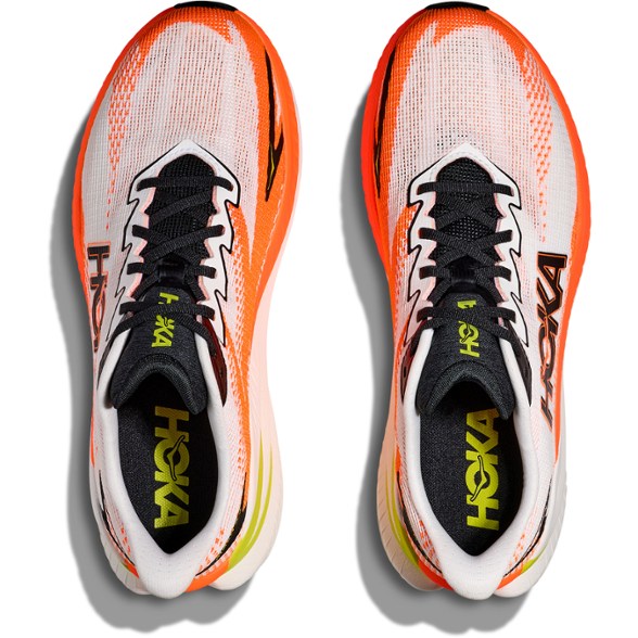 Detail Image of color White/Neon Tangerine