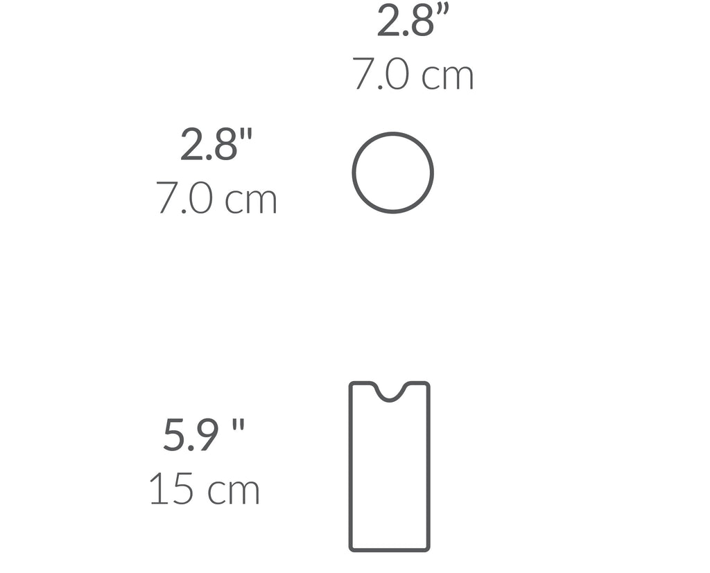 2024 Limited Edition Holiday Sleeve (9 oz.) dimensions