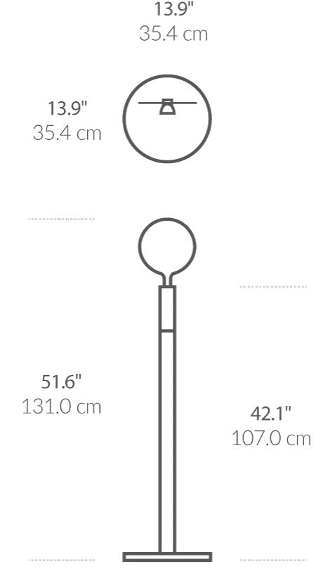 Sensor Pump Max Stand dimensions