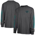 Miami Dolphins '47 Cairn Ravine Foundation Throwback Long Sleeve T-Shirt - Black