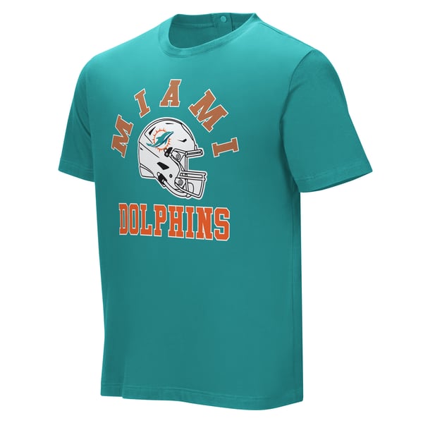 Miami Dolphins Field Goal Assisted T-Shirt - Aqua