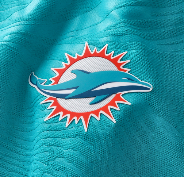 Miami Dolphins Fanatics NFL Football x Football Fan Top - Aqua