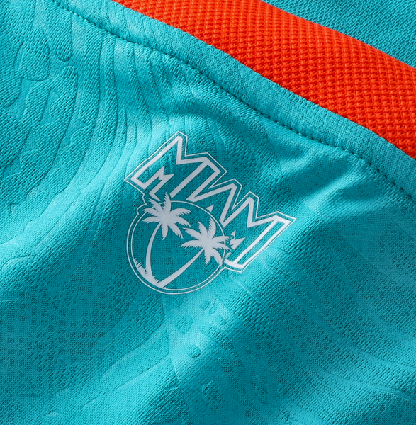 Miami Dolphins Fanatics NFL Football x Football Fan Top - Aqua