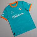 Miami Dolphins Fanatics NFL Football x Football Fan Top - Aqua