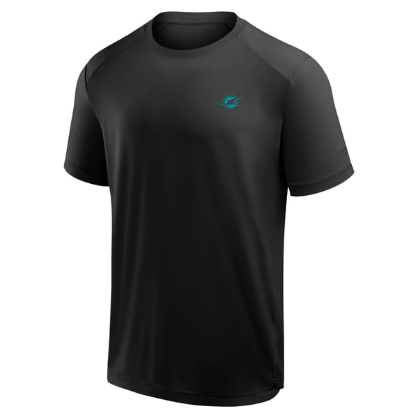Miami Dolphins Fanatics Front Office Move Mono T-Shirt - Black