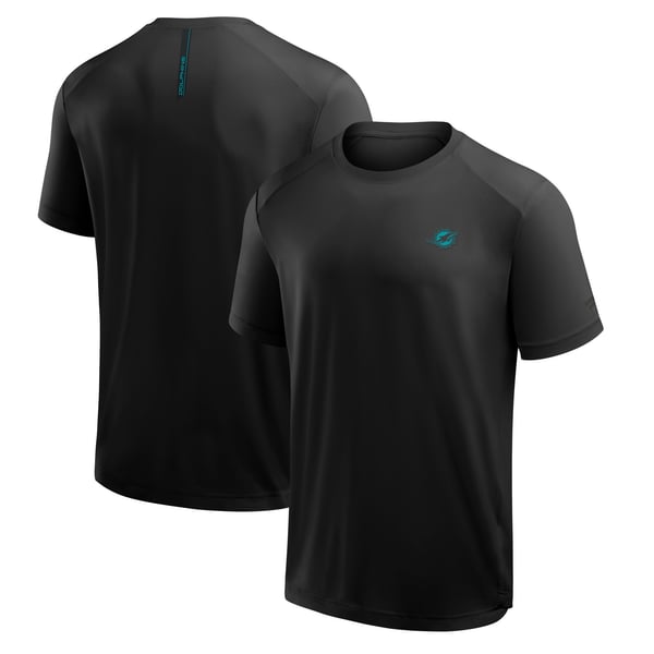 Miami Dolphins Fanatics Front Office Move Mono T-Shirt - Black