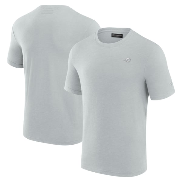 Miami Dolphins Fanatics Modal Short Sleeve T-Shirt - Gray