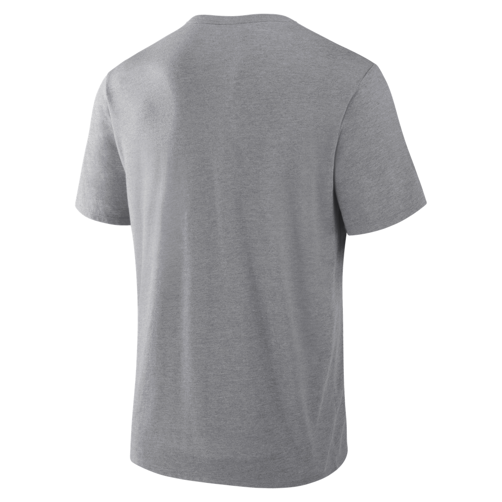 Miami Dolphins Fanatics Tribute Direct Handoff Tri-Blend T-Shirt - Heather Gray