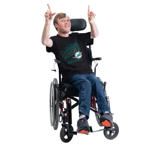 Miami Dolphins G-III Sports by Carl Banks Adaptive Headliner Graphic T-Shirt - Black