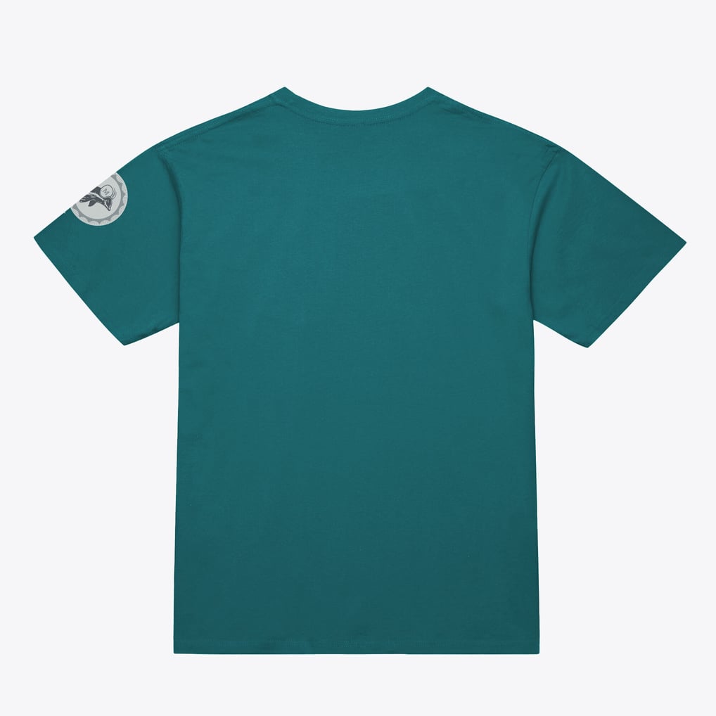 Miami Dolphins Mitchell & Ness Head Coach Classic T-Shirt - Aqua
