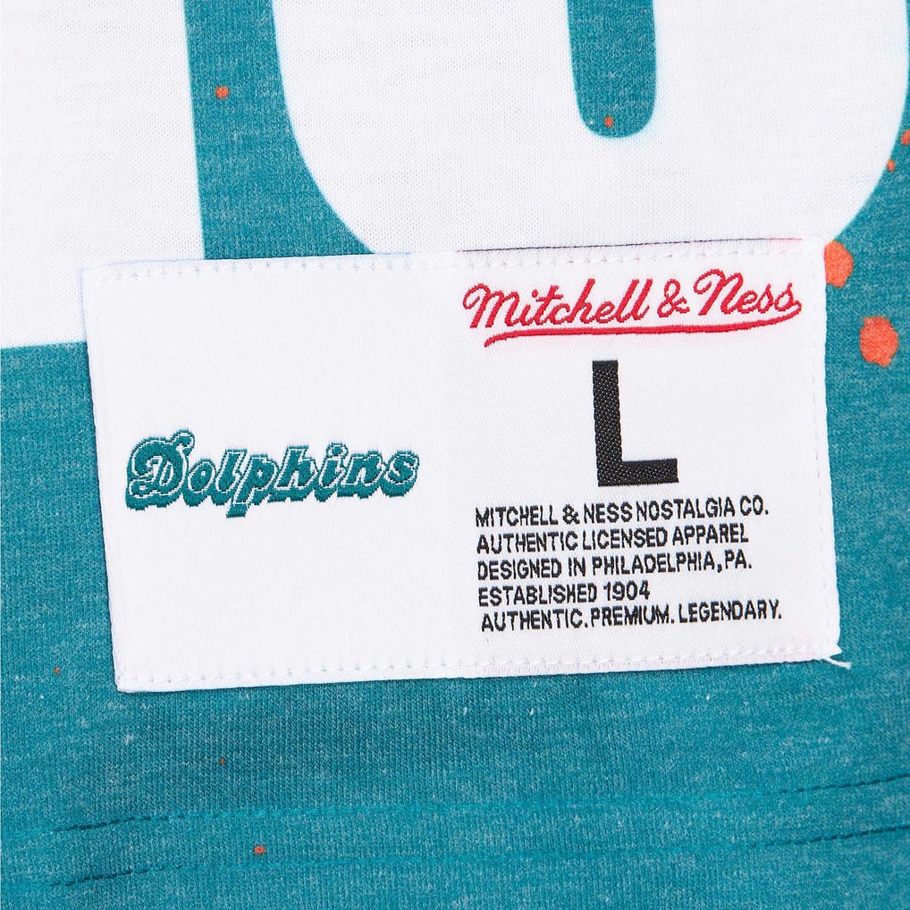 Dan Marino Miami Dolphins Mitchell & Ness Burst Retired Player T-Shirt - White