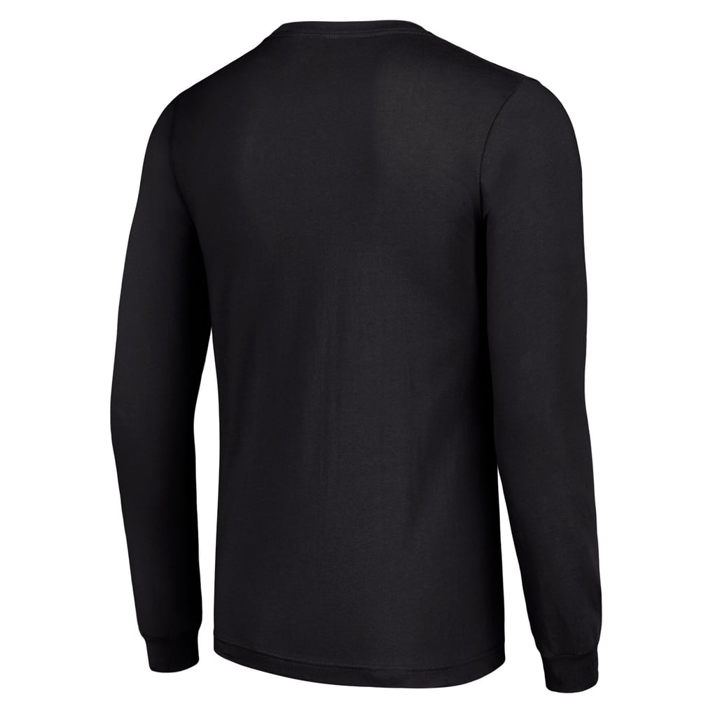 Miami Dolphins Starter Team Mesh Print Graphic Long Sleeve T-Shirt - Black
