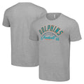 Miami Dolphins Starter Half Ball Team T-Shirt - Heather Gray