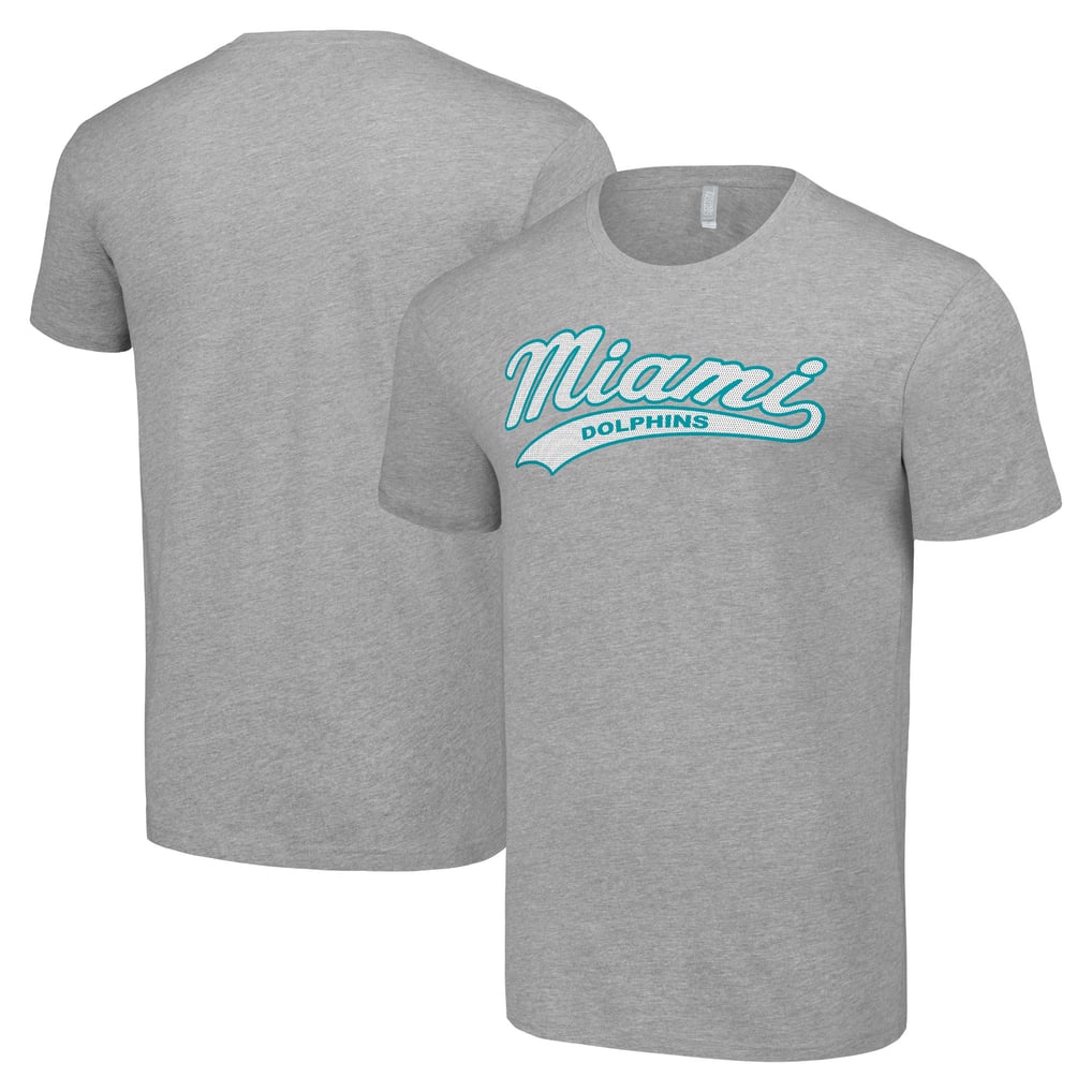 Miami Dolphins Starter Tailsweep T-Shirt - Heather Gray