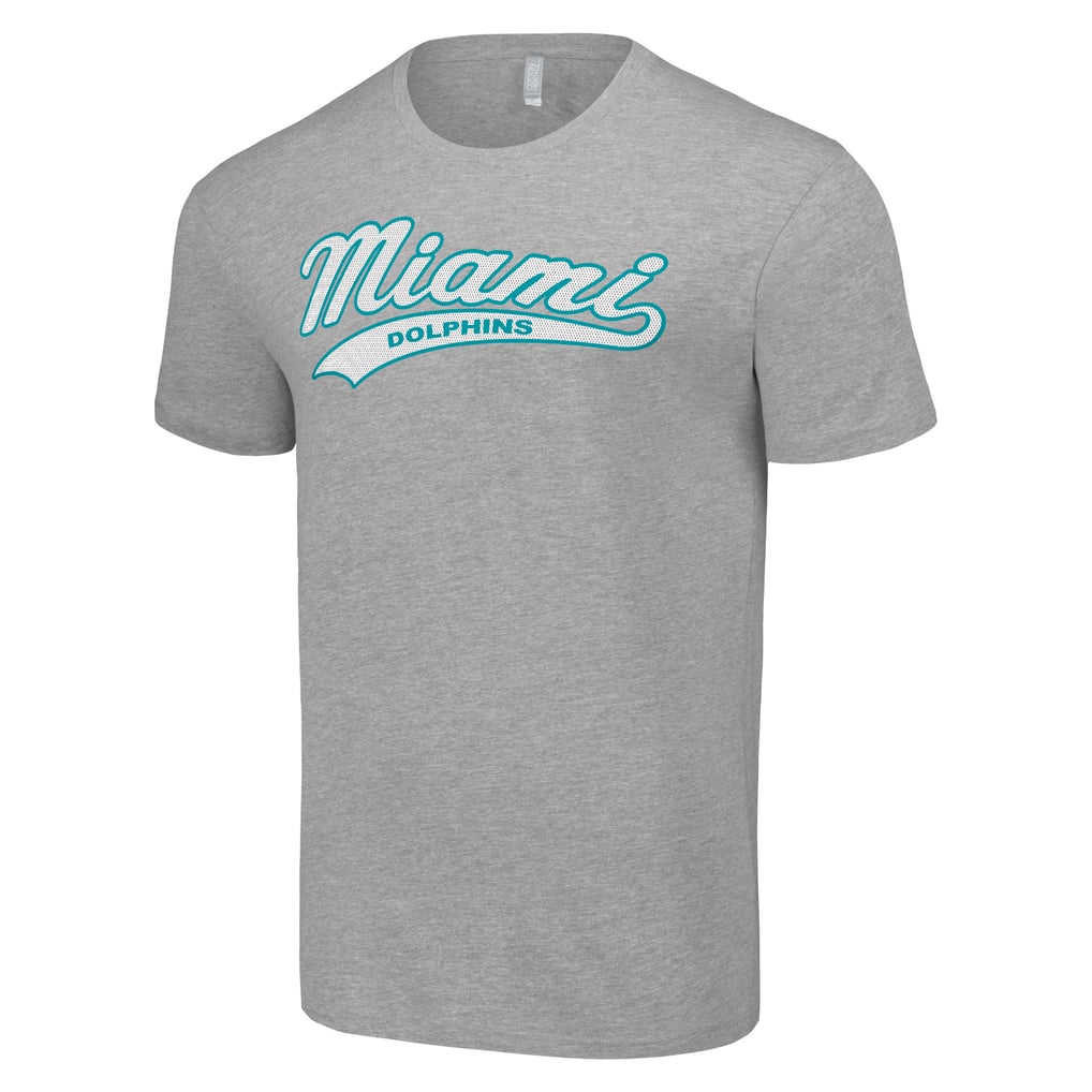 Miami Dolphins Starter Tailsweep T-Shirt - Heather Gray